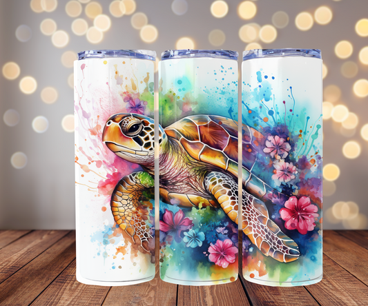 Water Color Turtle